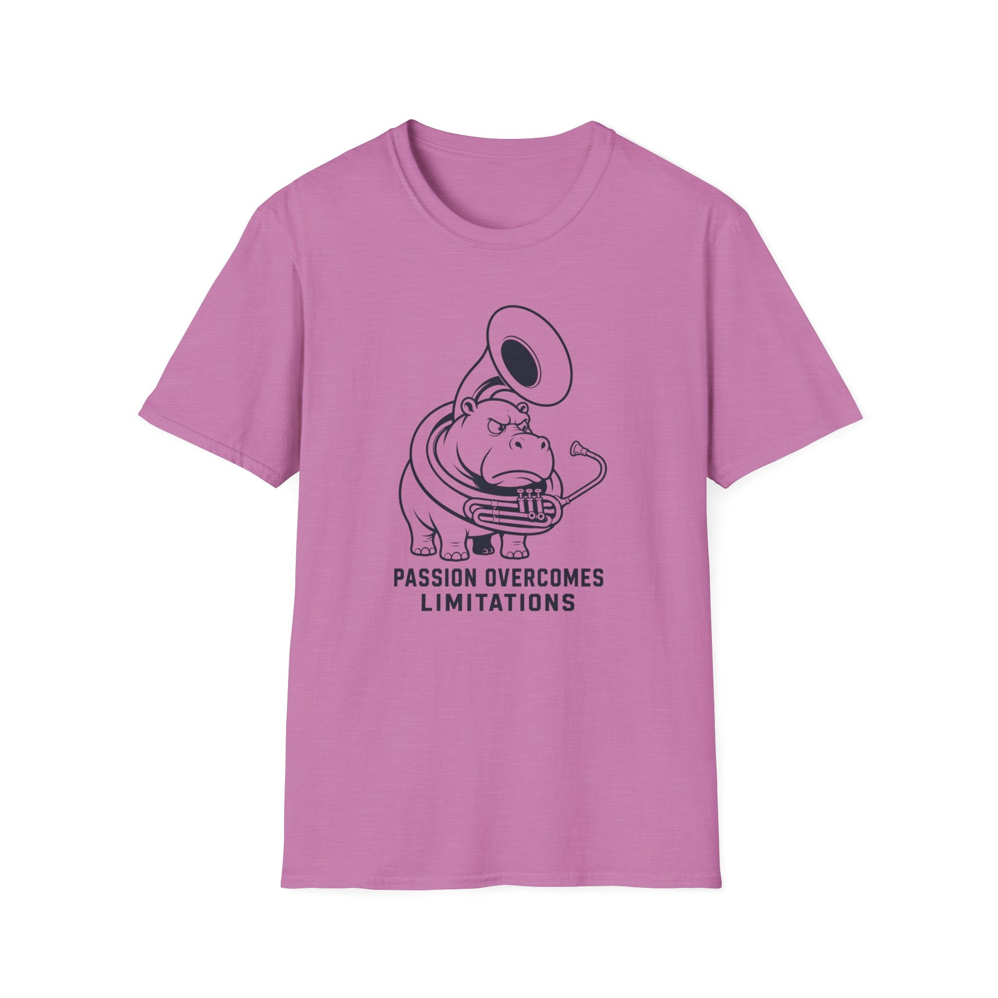 Passion Overcomes Limitations - Hippo T-Shirt