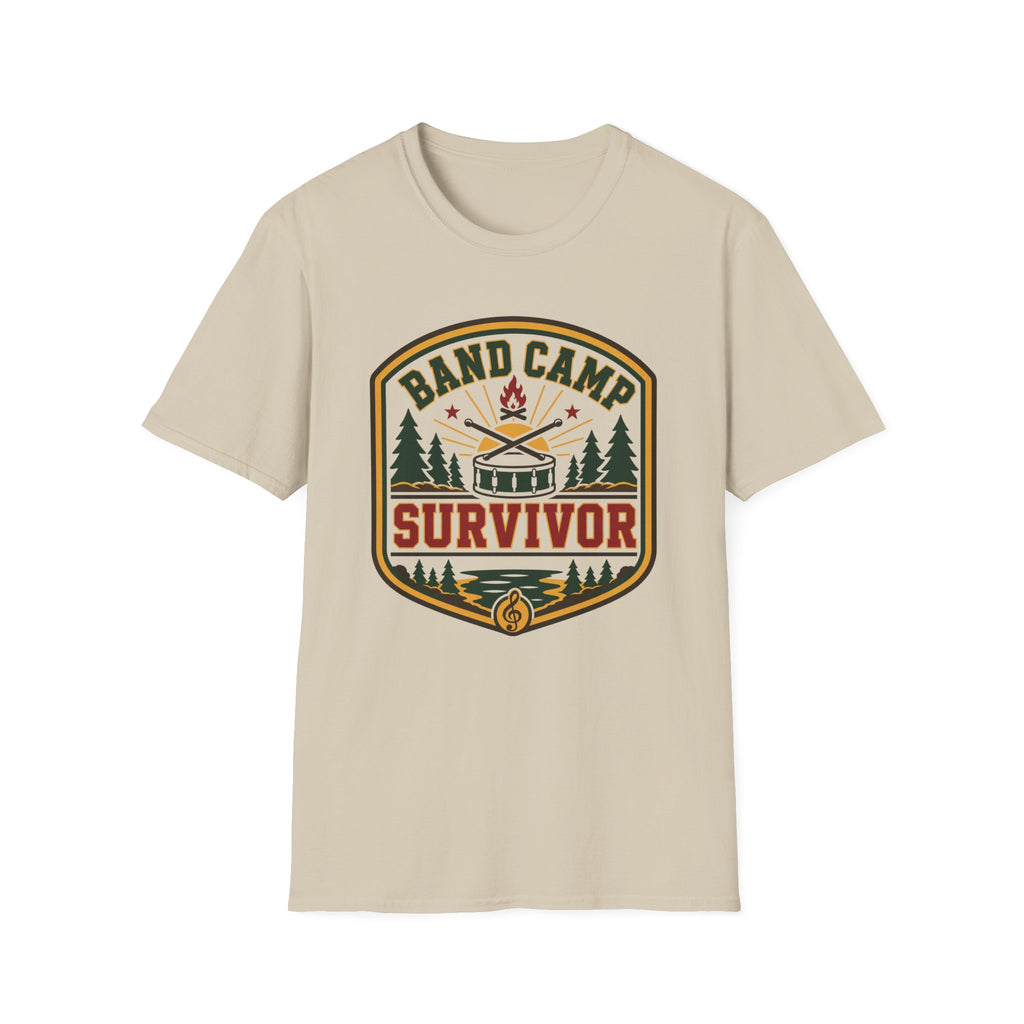 Band Camp Survivor Badge T-Shirt