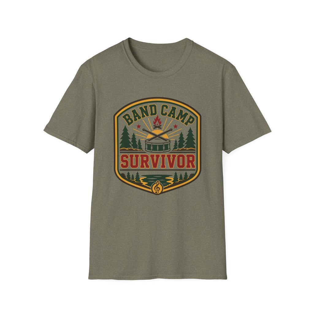 Band Camp Survivor Badge T-Shirt