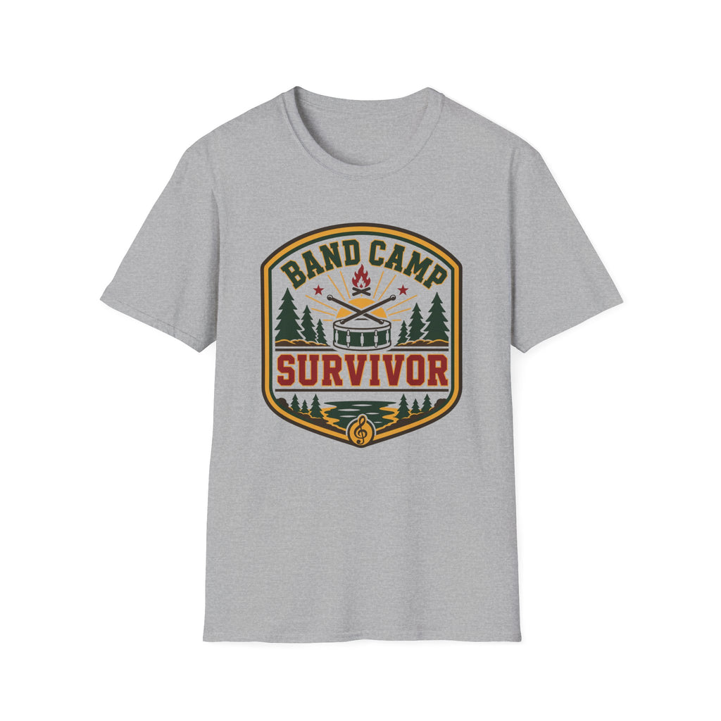 Band Camp Survivor Badge T-Shirt