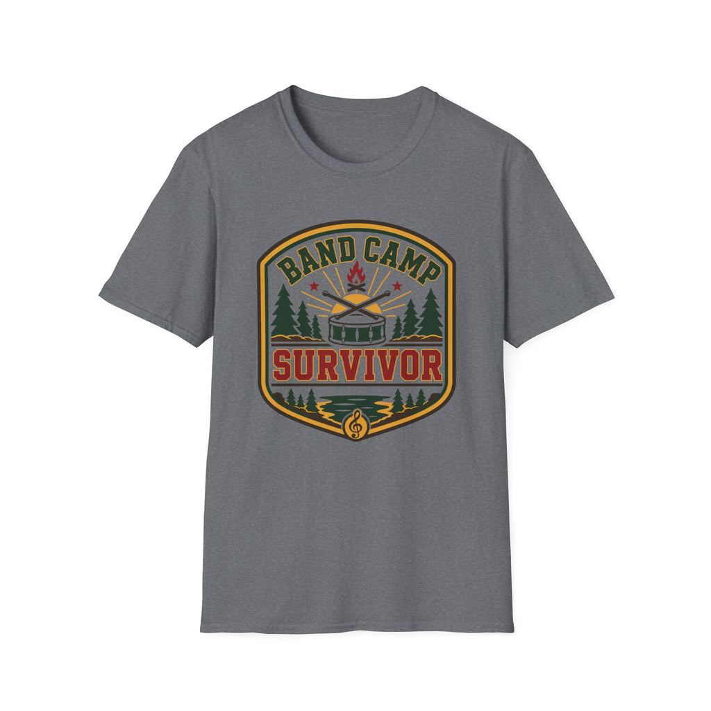 Band Camp Survivor Badge T-Shirt