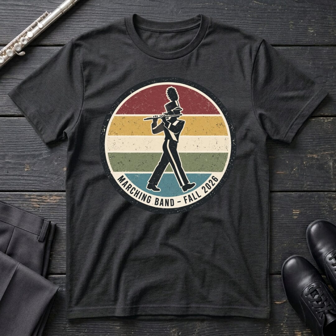 Retro March - Flute T-Shirt