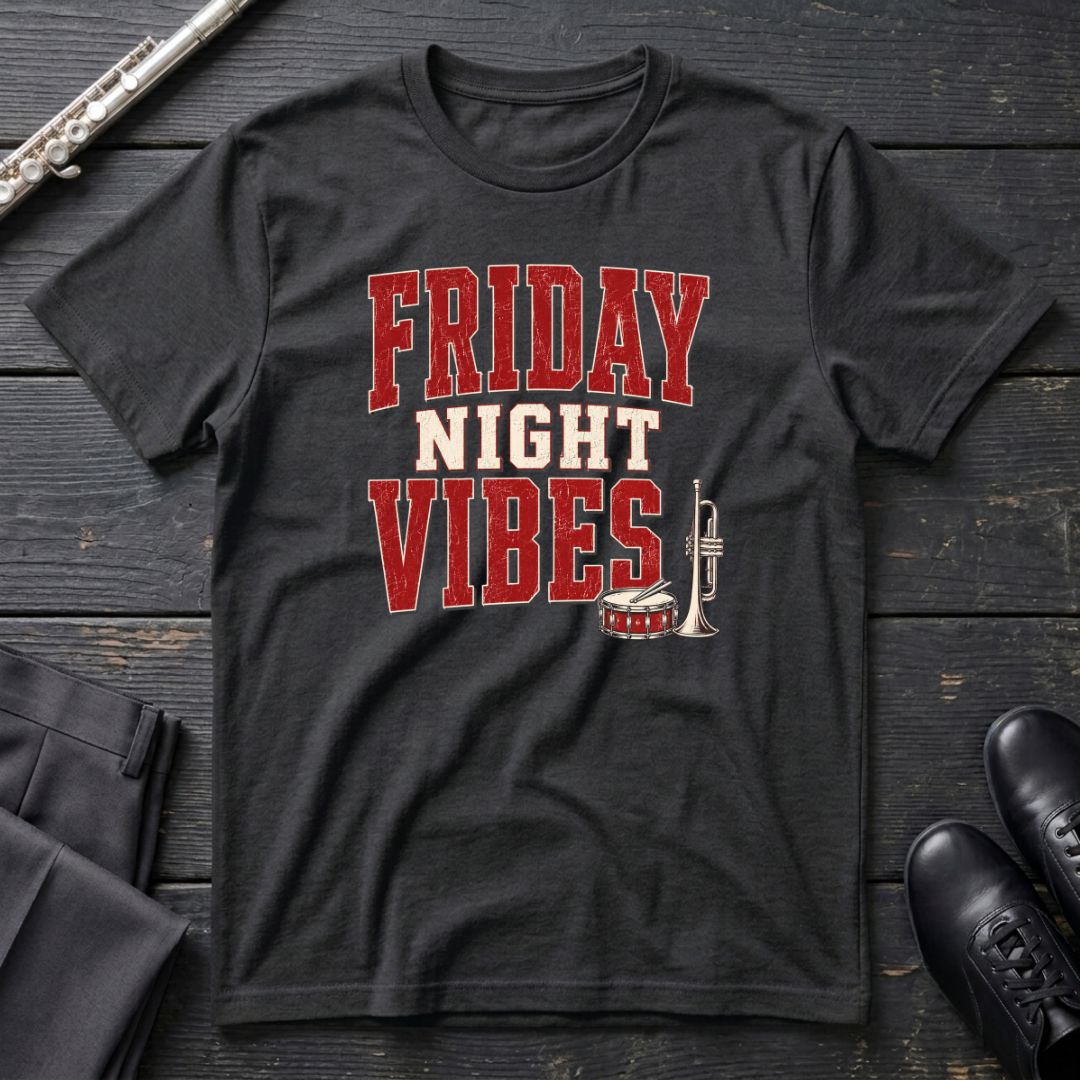 Friday Night Vibes (Text) T-Shirt