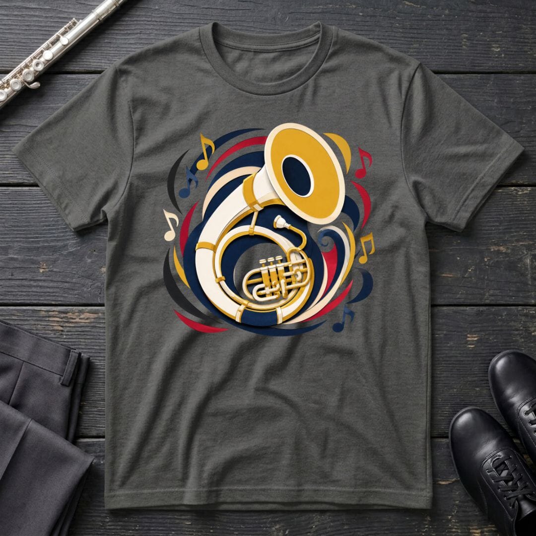 Sousaphone Paper Cut T-Shirt
