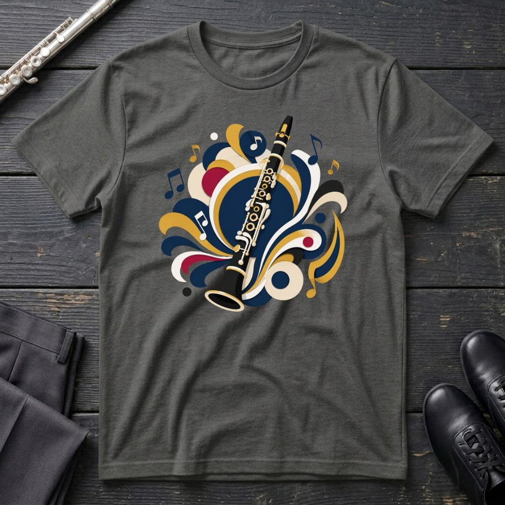 Clarinet Paper Cut T-Shirt