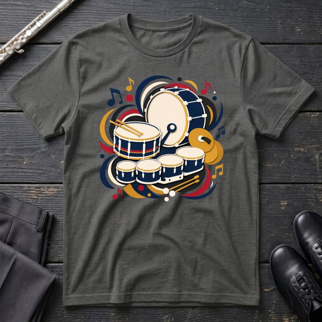 Percussion Paper Cut T-Shirt