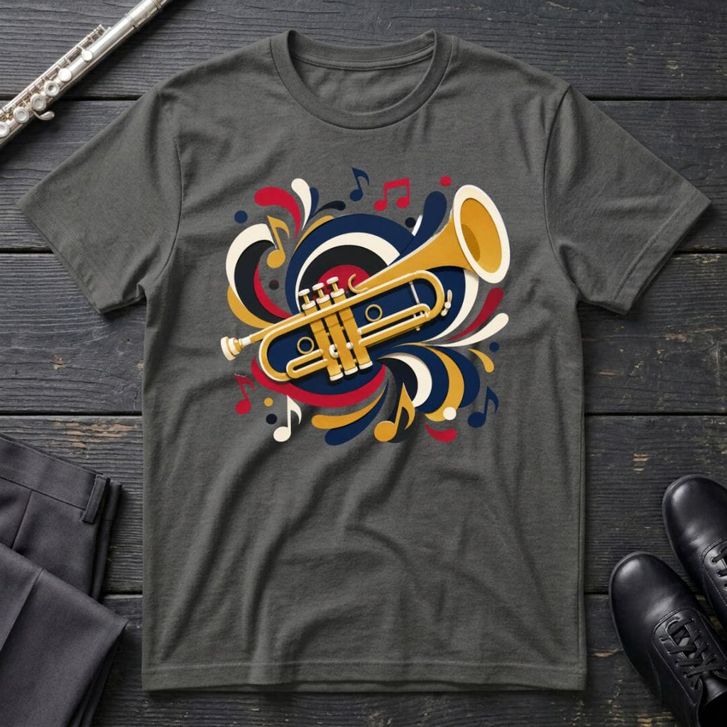 Trumpet Paper Cut T-Shirt