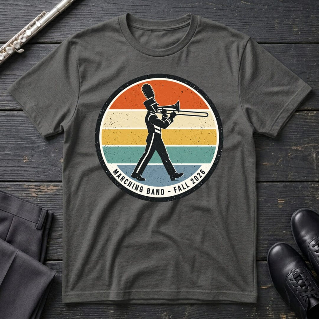 Retro March - Trombone T-Shirt
