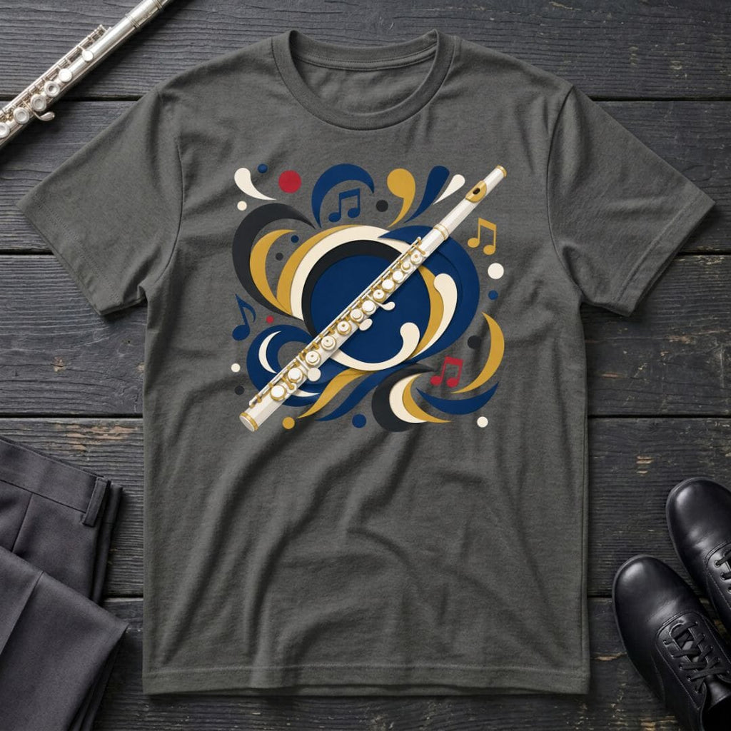 Flute Paper Cut T-Shirt