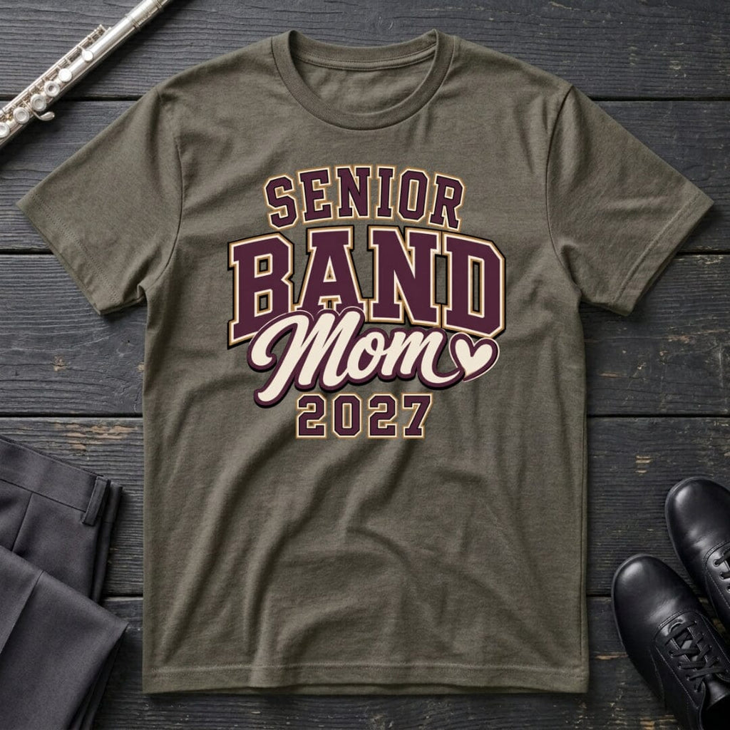 Senior Band Mom 2027 T-Shirt