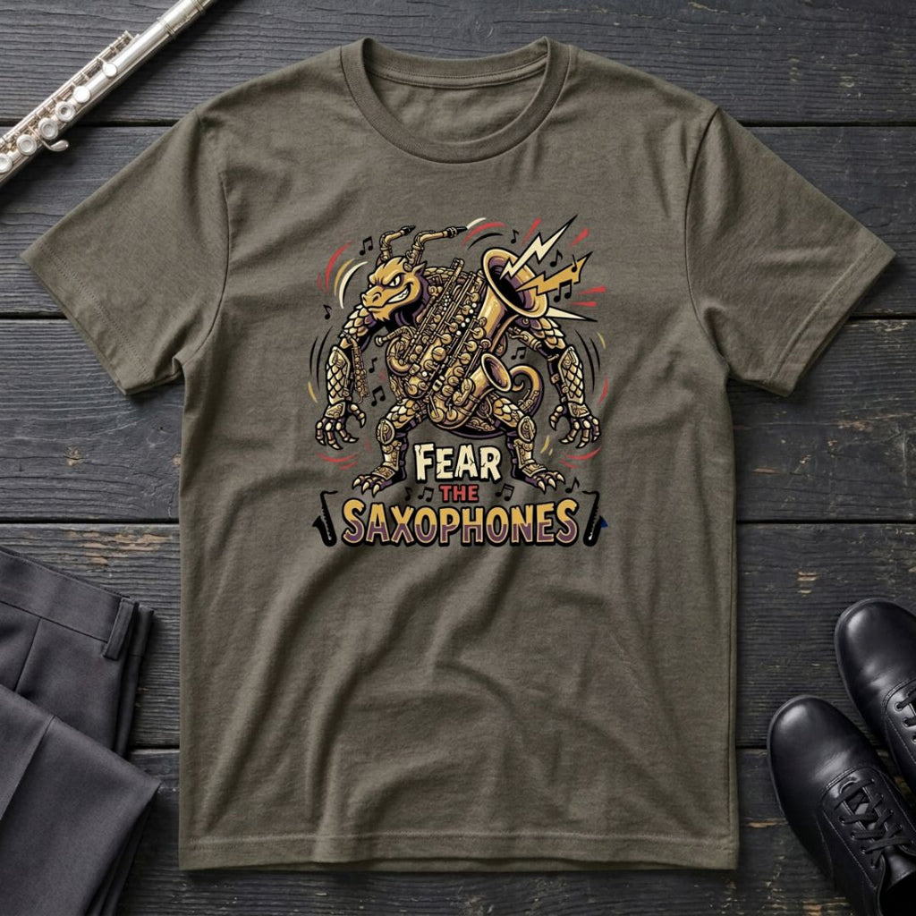 Fear the Saxophones T-Shirt