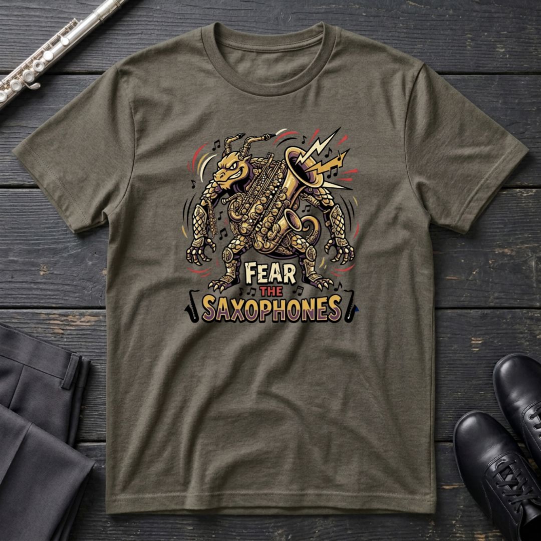 Fear the Saxophones T-Shirt