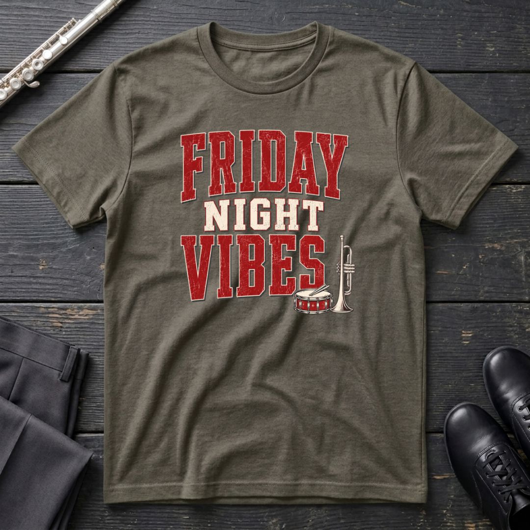 Friday Night Vibes (Text) T-Shirt