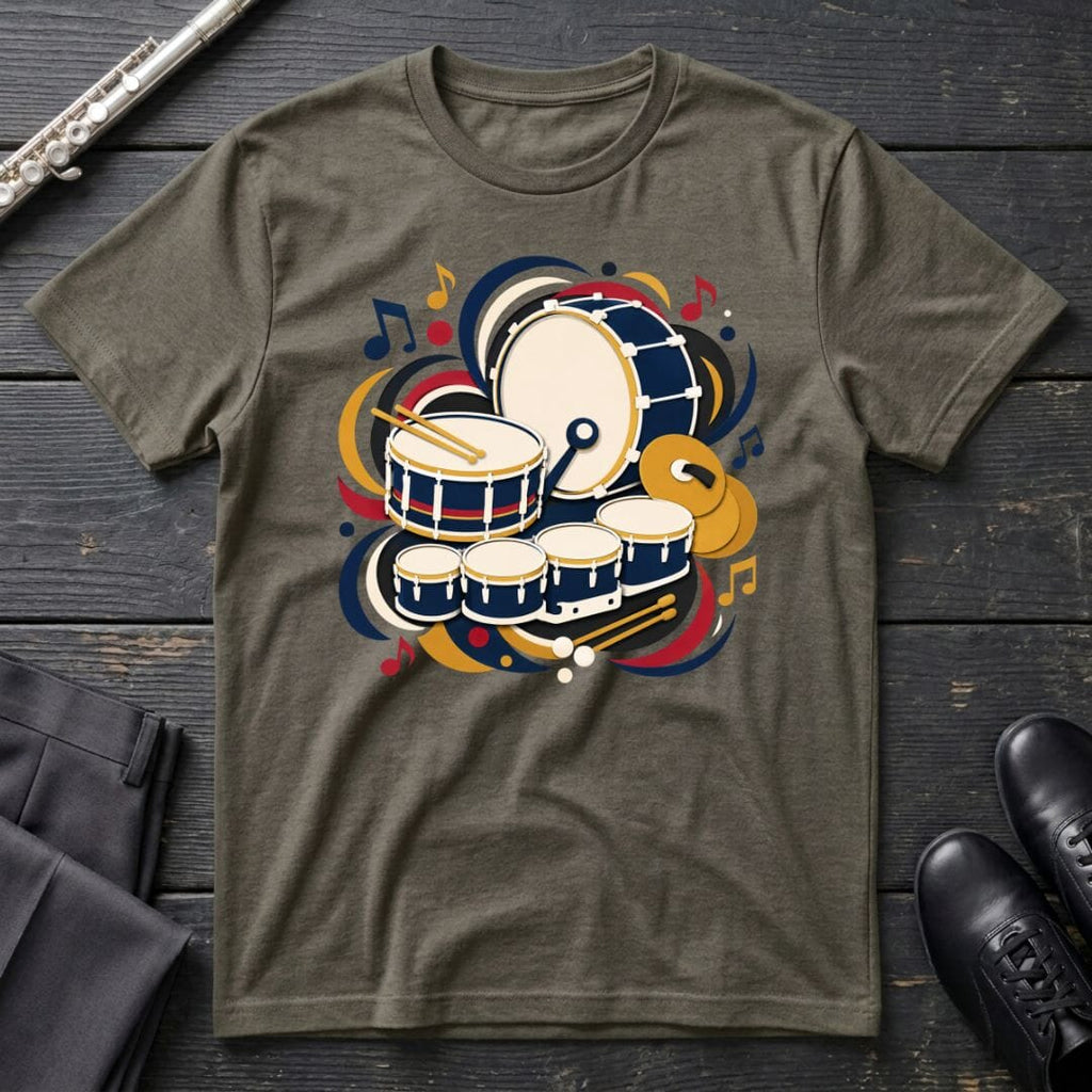 Percussion Paper Cut T-Shirt