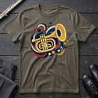 Mellophone Paper Cut T-Shirt