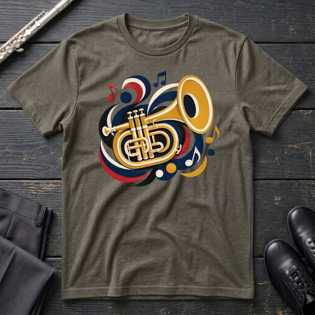 Mellophone Paper Cut T-Shirt