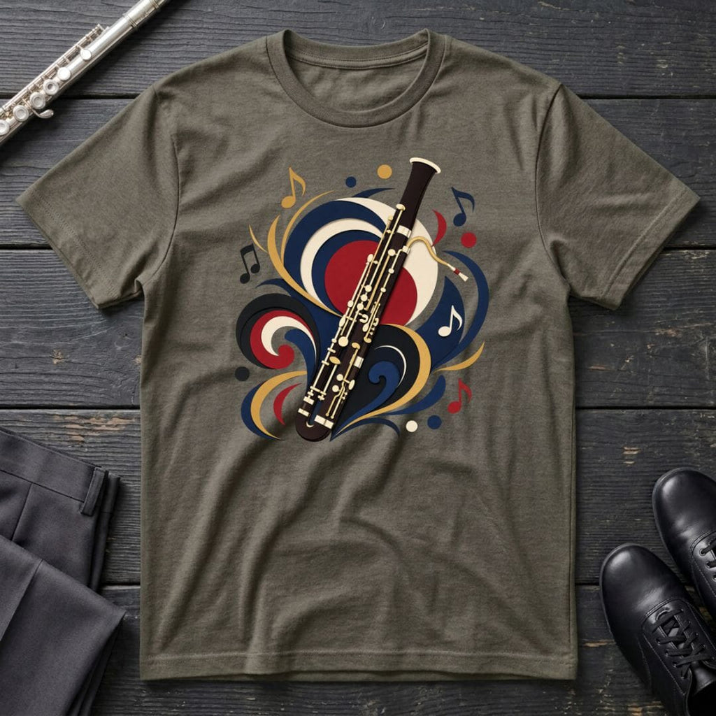 Bassoon Paper Cut T-Shirt