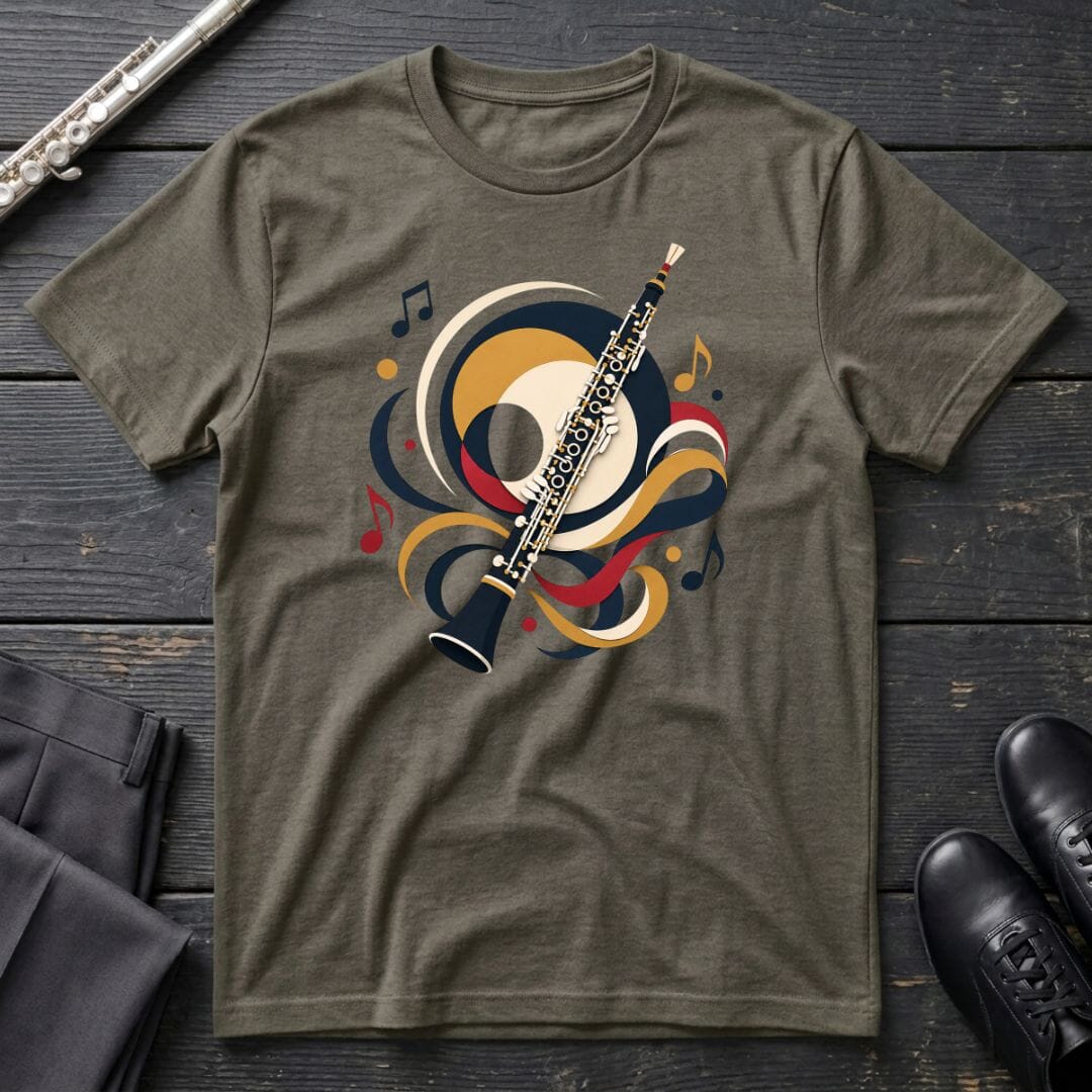 Oboe Paper Cut T-Shirt