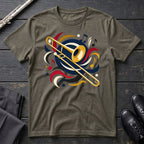 Trombone Paper Cut T-Shirt