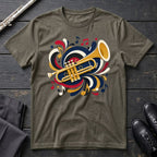 Trumpet Paper Cut T-Shirt