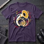 Sousaphone Paper Cut T-Shirt