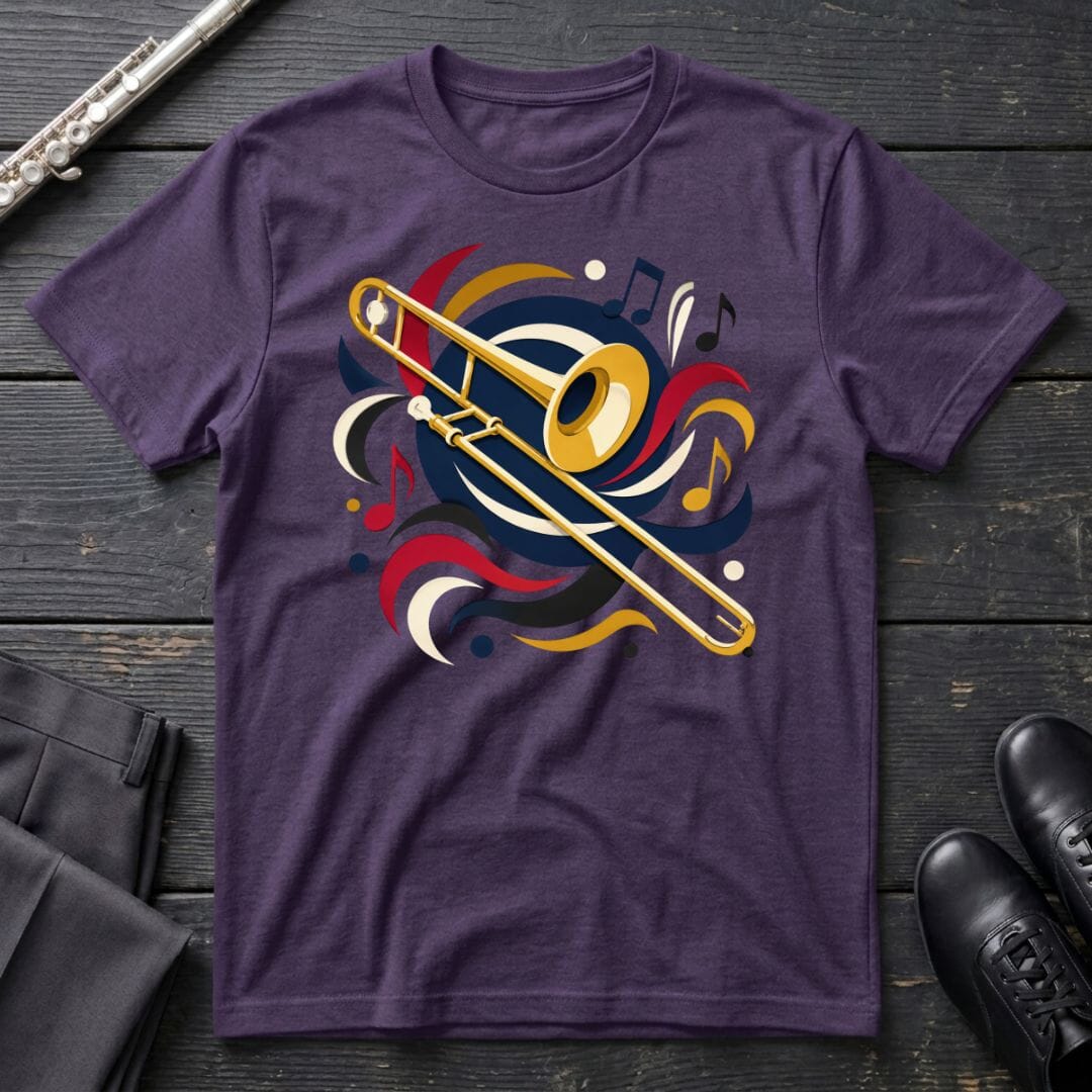 Trombone Paper Cut T-Shirt