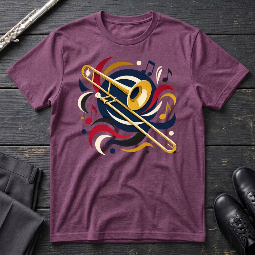 Trombone Paper Cut T-Shirt