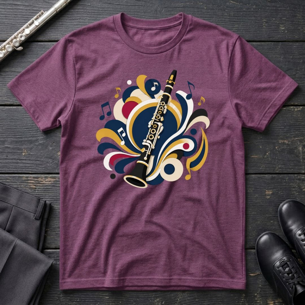Clarinet Paper Cut T-Shirt