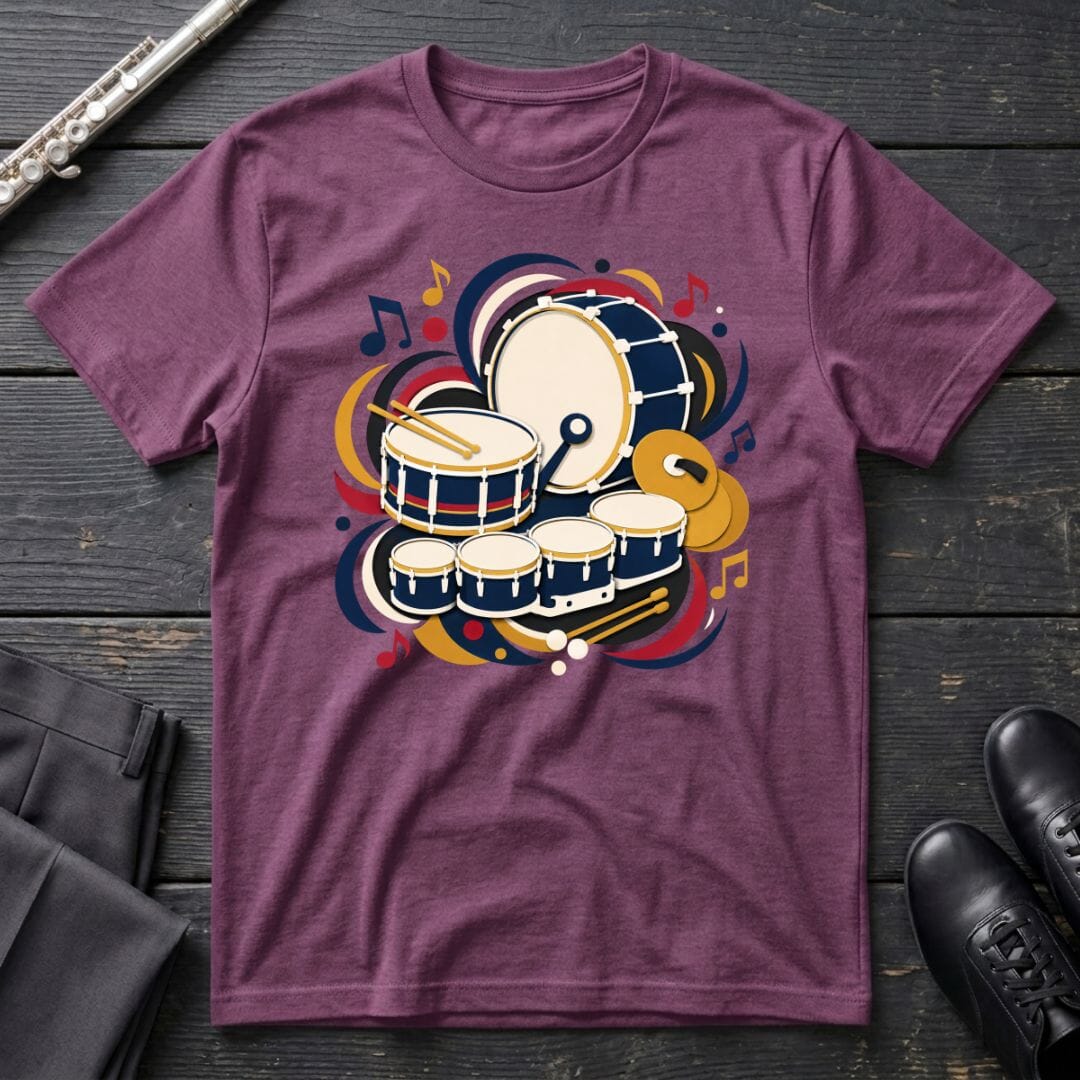 Percussion Paper Cut T-Shirt