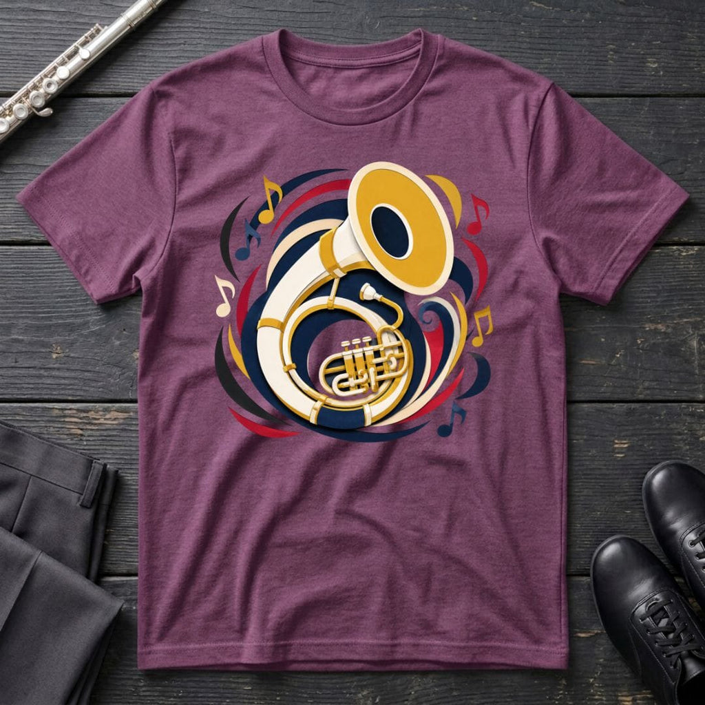 Sousaphone Paper Cut T-Shirt