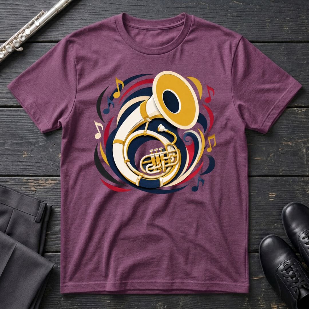 Sousaphone Paper Cut T-Shirt