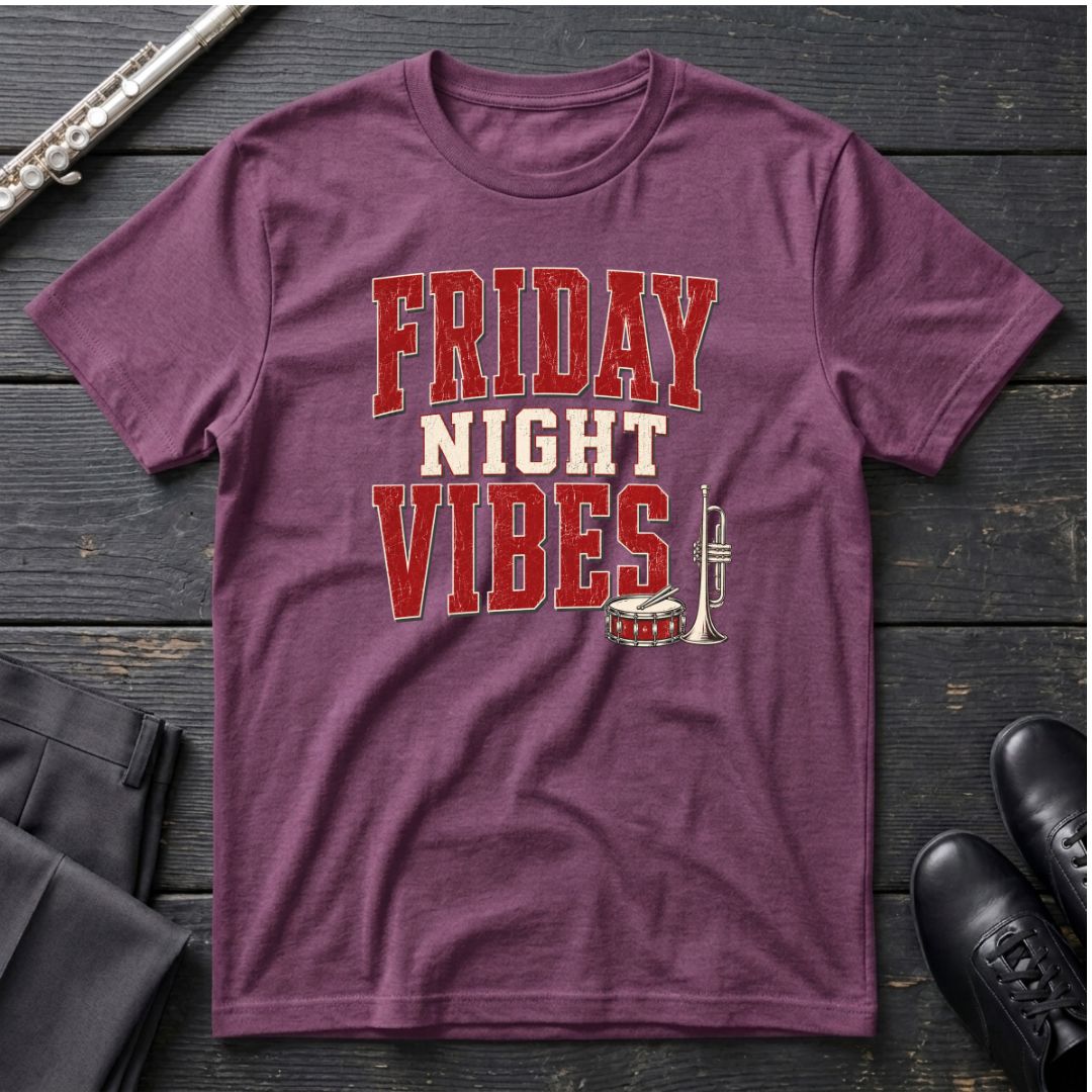Friday Night Vibes (Text) T-Shirt
