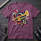 Trumpet Paper Cut T-Shirt