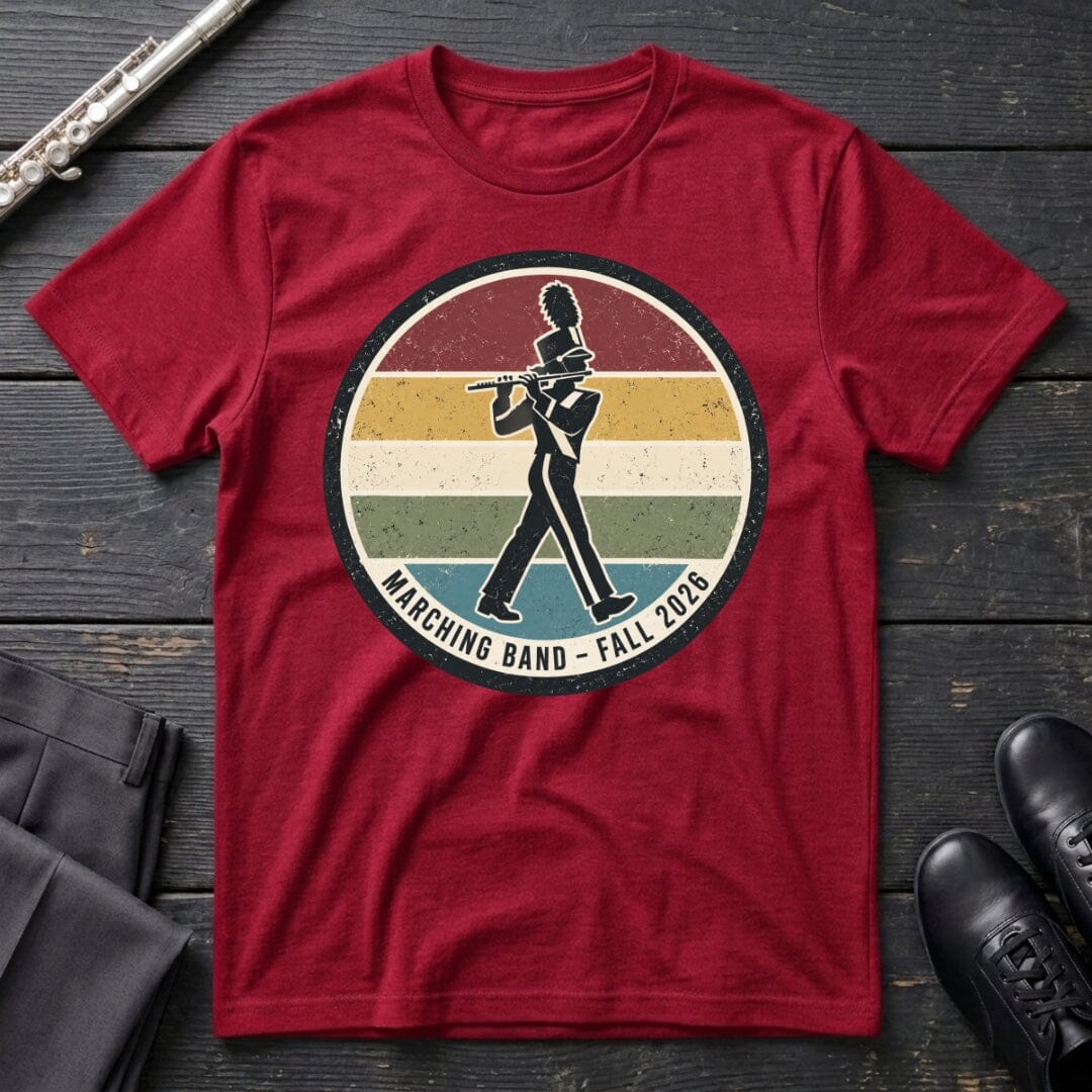Retro March - Flute T-Shirt