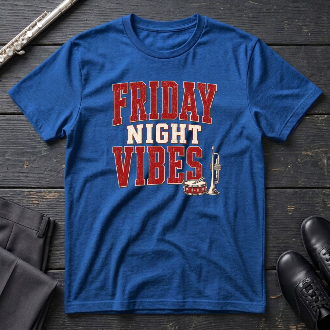 Friday Night Vibes (Text) T-Shirt