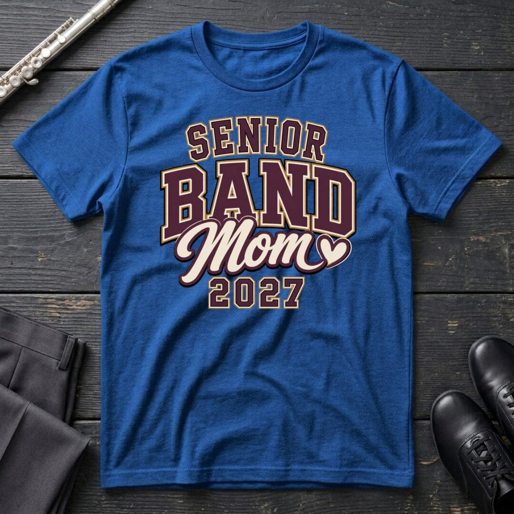 Senior Band Mom 2027 T-Shirt