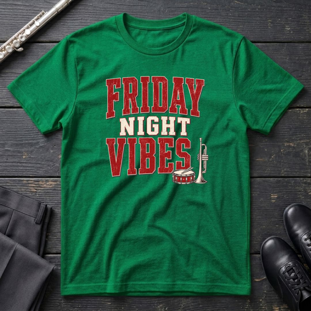 Friday Night Vibes (Text) T-Shirt