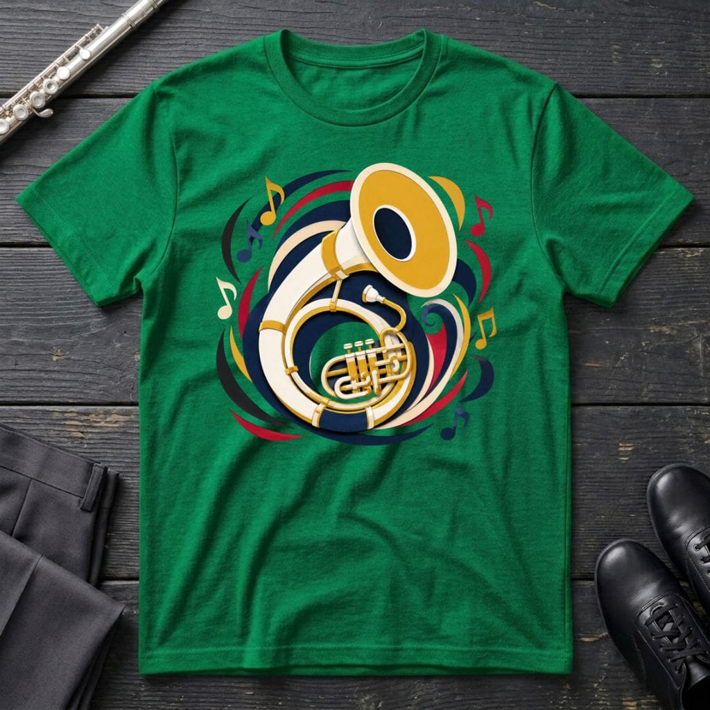 Sousaphone Paper Cut T-Shirt