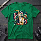 Saxophone Paper Cut T-Shirt