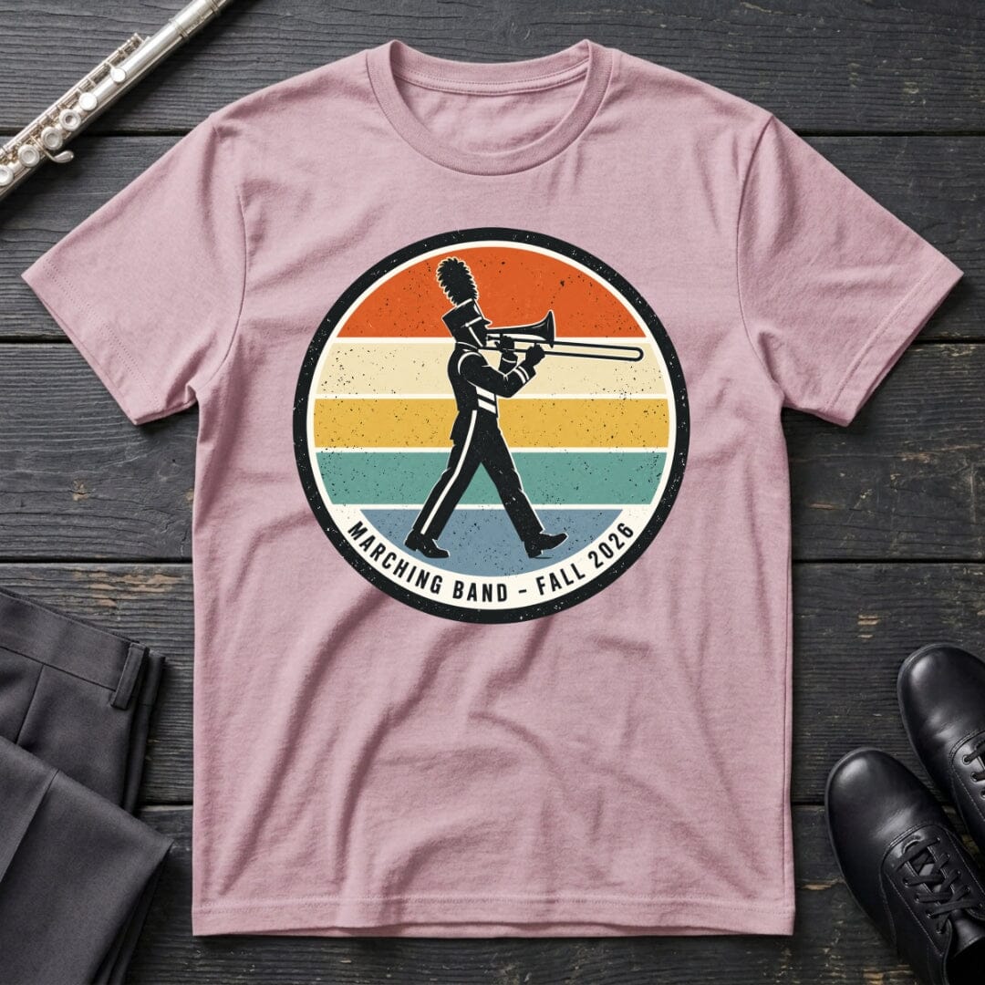 Retro March - Trombone T-Shirt
