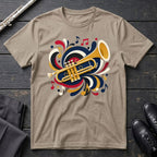Trumpet Paper Cut T-Shirt