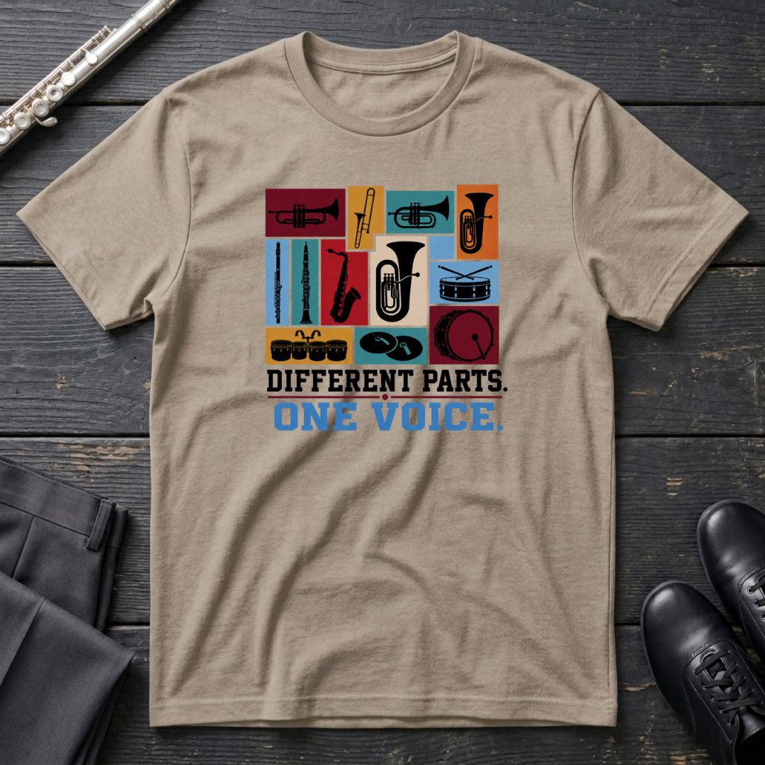 Different Parts 1 Voice T-Shirt