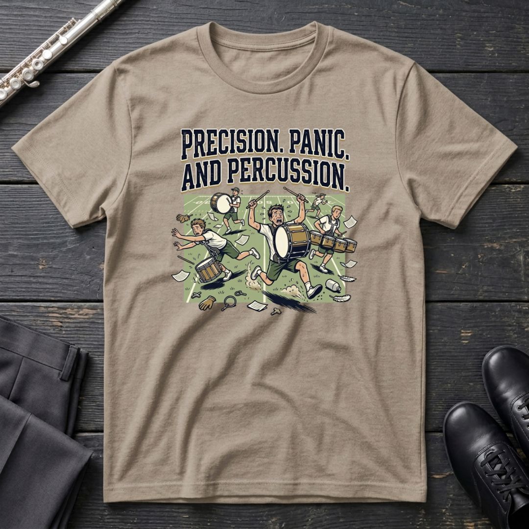 Panic and Percussion T-Shirt