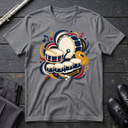 Percussion Paper Cut T-Shirt