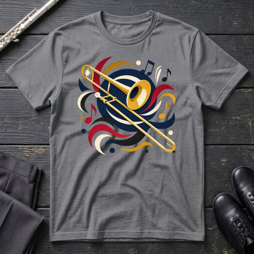 Trombone Paper Cut T-Shirt