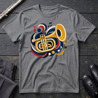 Mellophone Paper Cut T-Shirt