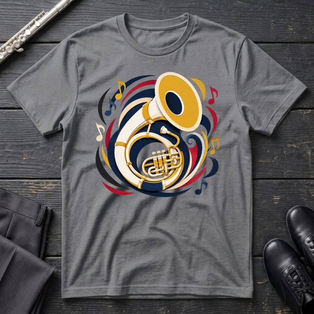 Sousaphone Paper Cut T-Shirt