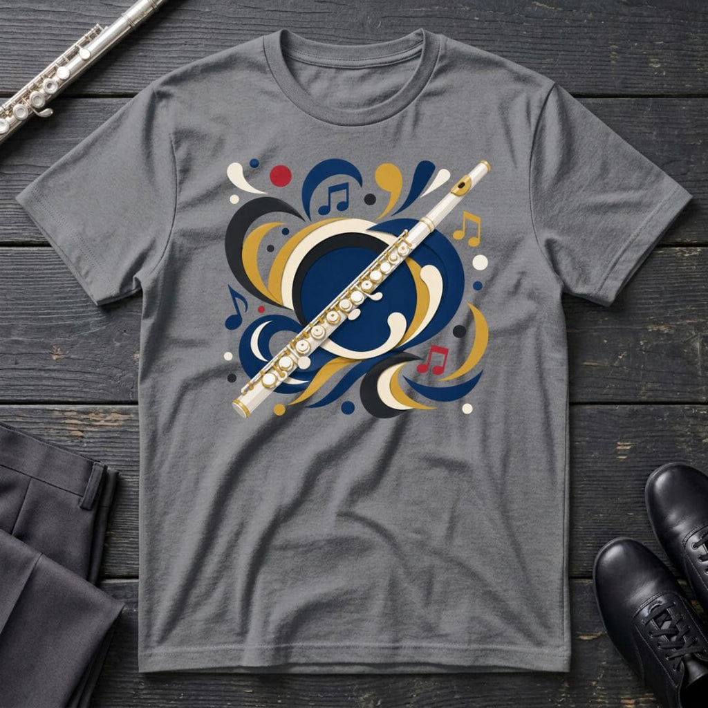 Flute Paper Cut T-Shirt