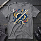 Flute Paper Cut T-Shirt