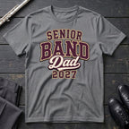 Senior Band Dad 2027 T-Shirt